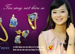 Đá Blue Topaz cho người sinh tháng 12