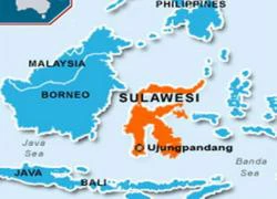 Động đất rung chuyển đảo Sulawesi của Indonesia