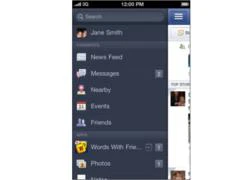 Facebook iPhone cập nhật bản 4.1 với giao diện Timeline