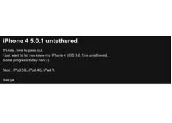 Hacker hoàn chỉnh bản untethered jailbreak cho iOS 5