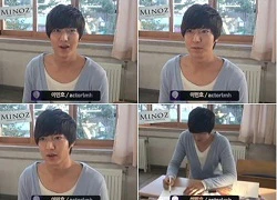 Lee Min Ho than già ngày Giáng Sinh