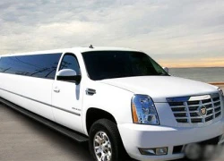 Limousine hàng độc trên đường phố