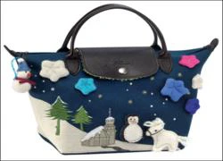 Longchamp rộn ràng đón Giáng sinh