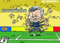 Mourinho lên phim hoạt hình