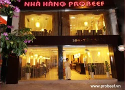 Phở bò Mỹ giá Việt tại nhà hàng Probeef