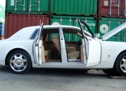 Rolls-Royce Phantom trắng có mặt tại Hà Nội