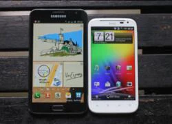 Sensation XL vs. Galaxy Note