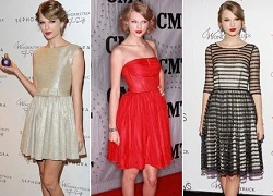 Taylor Swift đẹp mê hồn với váy retro