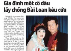 Thanh Niên phối hợp giải cứu cô dâu Việt ở Đài Loan