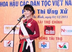 Thí sinh HH dân tộc đua tài ứng xử