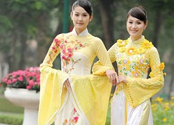 Thướt tha trong tà áo dài Việt Nam