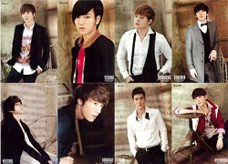 Tiết lộ ảnh lịch 2012 đẹp lung linh của Super Junior