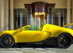 Bugatti Veyron Grand Sport "vàng chóe" tại Trung Đông