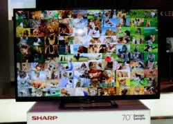 [CES 2012] TV 4K 80" của Sharp, thương mại hóa cuối năm nay