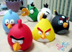 Chim Angry Birds giá chỉ 45.000đ, bỏ tiền tiết kiệm và làm vật trang trí, dễ thương với nhiều màu sắc.