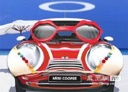 Độc đáo những chiếc Mini Cooper 'mặc' bikini