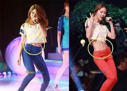 Ga Eun (Dal Shabet) gây chú ý với body chuẩn-không-cần-chỉnh