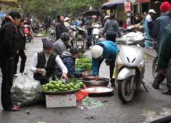 Hà Nội: Người dân khốn khổ vì chợ cóc họp giữa lòng đường