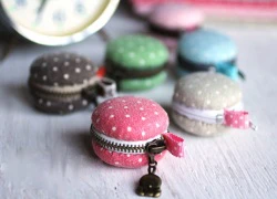 Hộp quà kiêm ví mini "đội lốt" macaron