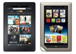 Kindle Fire, Nook Tablet chiếm 40% doanh số tablet Android