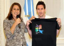 Messi được vinh danh ở quê nhà Rosario