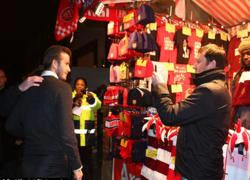 Nhà Becks là fan cuồng của Arsenal