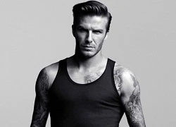 &#8216;No mắt&#8217; ngắm Beckham với nội y tự thiết kế