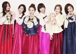 Sao Hàn rạng rỡ trong hanbok chúc xuân