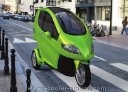 SynerEthic Tilter: công nghệ gây sốt cho scooter 3 bánh