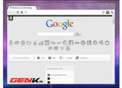 Tùy biến trang New Tabs trong Google Chrome