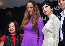 Tyra Banks, Xuân Lan khoe sắc với áo dài