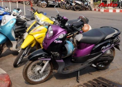 Cá tính và phong cách hơn với Yamaha Fino 2012