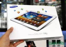 Đập hộp Galaxy Tab 10.1 "độc" tại Việt Nam