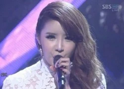 Fan lo lắng vì gương mặt bị phù của Park Bom trên sân khấu