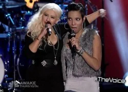 Giám khảo Xtina bất ngờ song ca cùng thí sinh "The Voice"