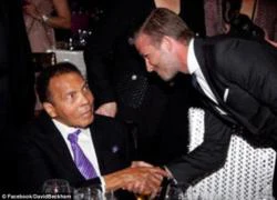 Becks dự sinh nhật 70 của tay đấm huyền thoại Muhammad Ali