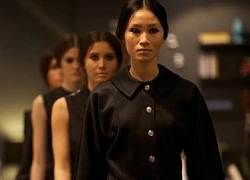 Huyền Trang tiếp tục xuất hiện ấn tượng trên sàn catwalk New York