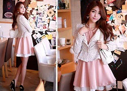 Mẫu váy điệu đà chơi cuối tuần