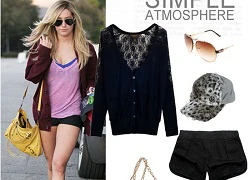 Mix trang phục dạo phố như Ashley Tisdale