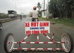 Mỗi ngày đi xe máy 50 km để hút đinh