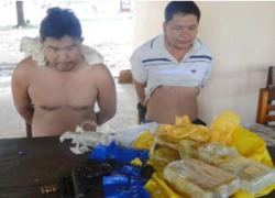 Phát hiện gần 11 kg ma túy qua biên giới