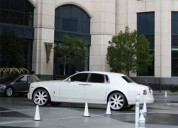 Rolls-Royce Phantom độ toàn trắng