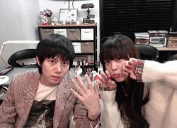 Sulli (f(x)) dẫn Heechul (SuJu) đi làm nail