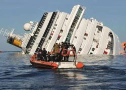 Tìm gấu bông trong xác tàu Costa Concordia