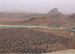 Tụ tập ủng hộ thủ lĩnh Houthi ở Yemen