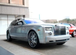 Vành xe Rolls-Royce Phantom gắn kim cương