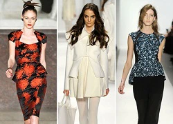 Váy 'tôn vòng 2' xâm chiếm New York FW 2012