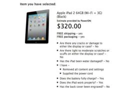 Apple thu mua iPad 2 giá khởi điểm 200 USD