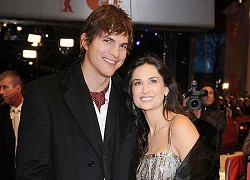 Ashton Kutcher thăm vợ cũ