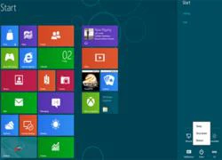 Cách tắt hệ điều hành Windows 8 khi không có nút Start